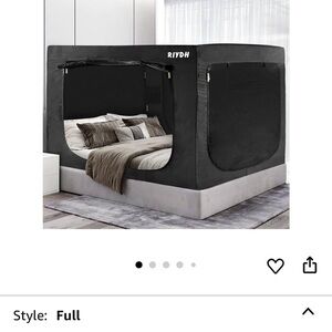 RIYDH Black Bed Tent